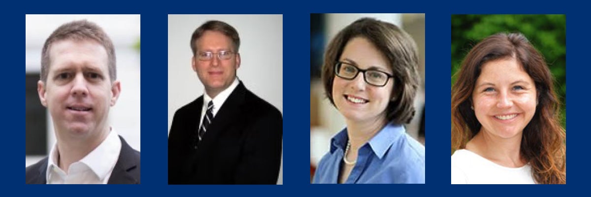 composite image of 4 head shots