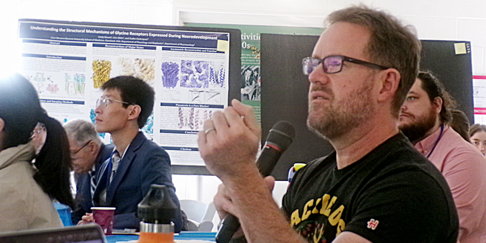 Professor asking a post-presentation question