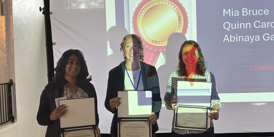 Oral Presentation Winners
