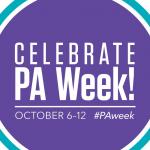 Celebrate PA Week October 6-12 #PAweek