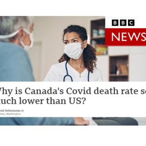 composite image includes doctor talking to a patient plus a BBC headline