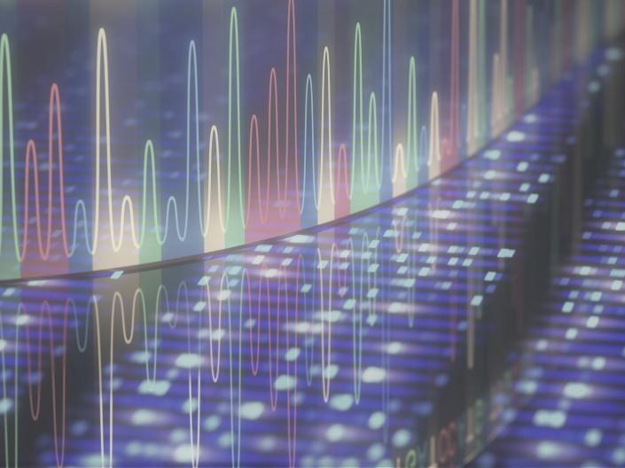 Image of genetic code