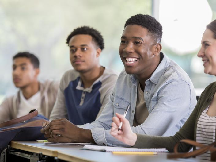 Students in classroom