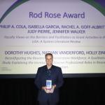 Philip A. Cola and collaborators honored with Rod Rose Award