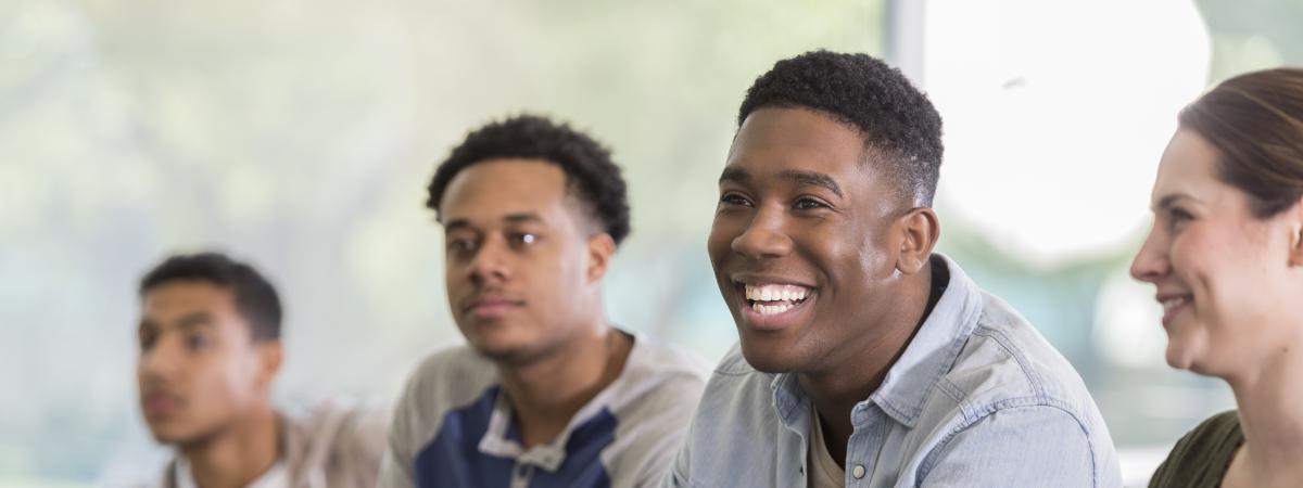 Students in classroom