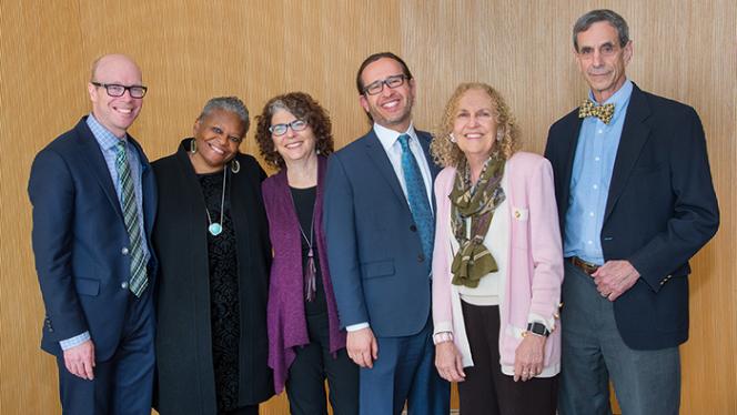 Group photo of School of Medicine's Society Deans