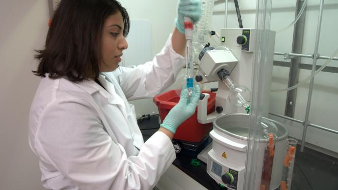 Medical Researcher in Lab