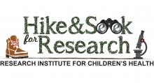 Hike and seek for research logo