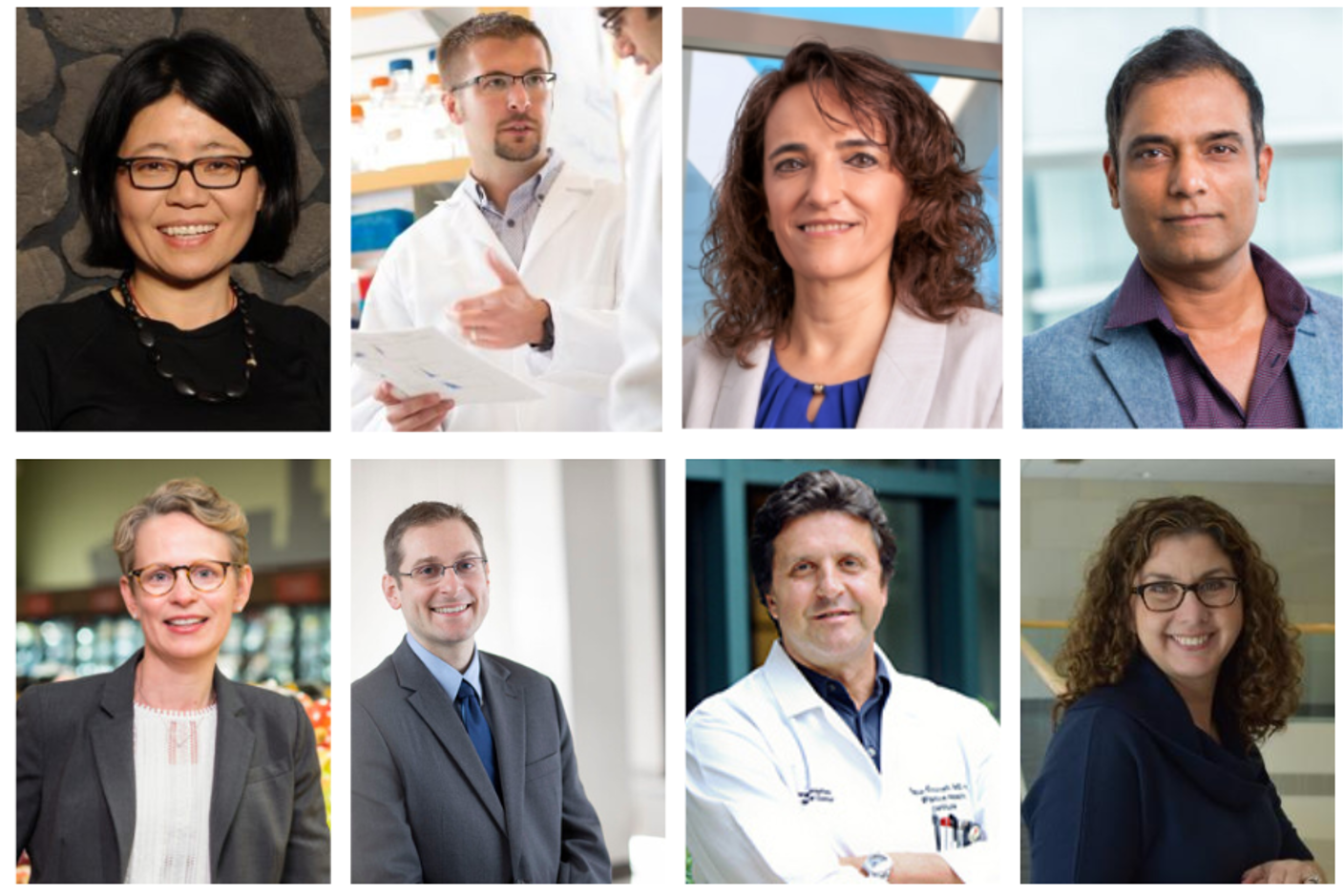 Collage of faculty headshots in the school of medicine 