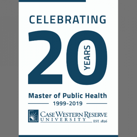 Master of Public Health 20th Anniversary logo