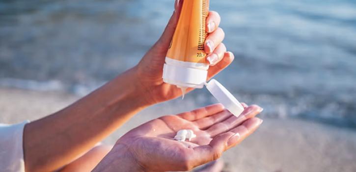 stock sunscreen