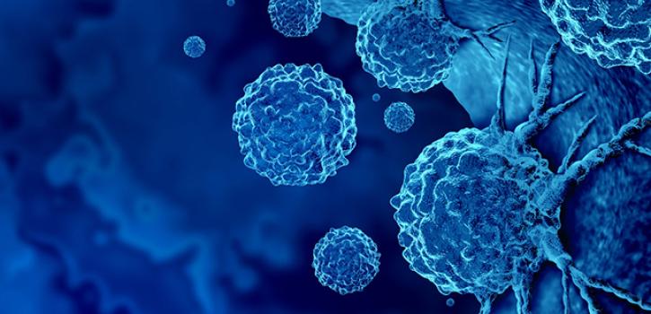graphic image of cancer cells