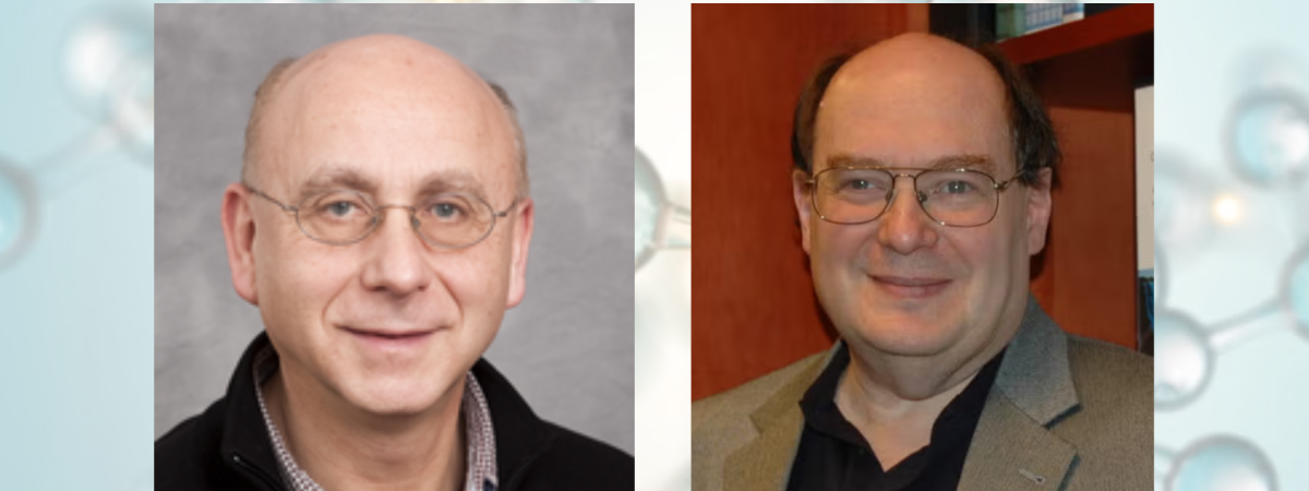 Picture of Jonathan Karn (Right) and Witold K. Surewicz (Left) 