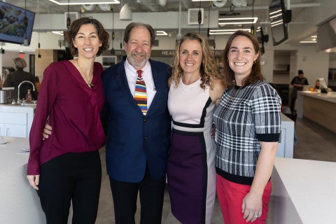 A group of faculty.