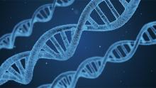 stock image of DNA