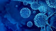 graphic image of cancer cells