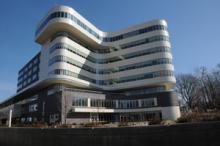 Exterior of the Veterans Affairs Medical Center