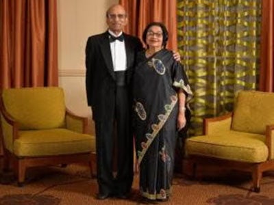 Dr. Krishan and Sneh Chandar