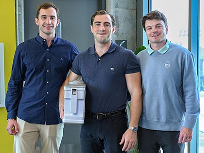 CLEANR co-founders from left to right: David Dillman Chip Miller Max Pennington