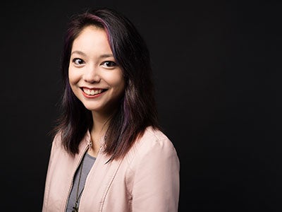 Xyla Foxlin as pictured in the 2017 CWRU Annual Report