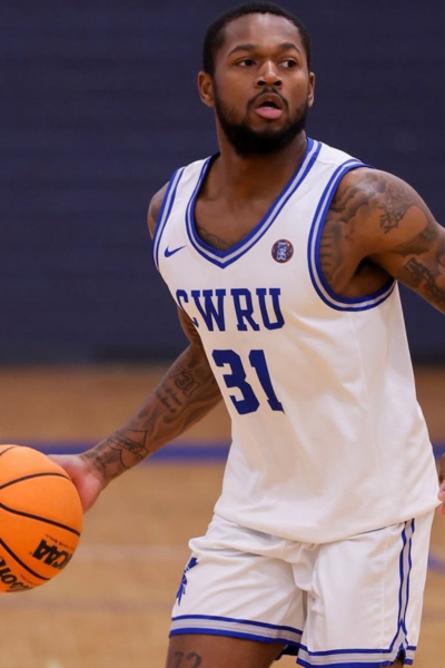 Ethan Edwards during a basketball game