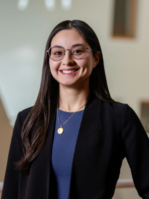 A headshot of Cassandra López