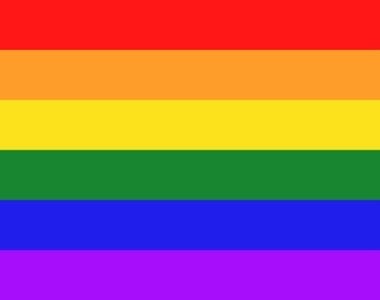 Photo of the LGBT flag