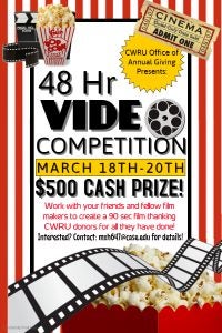 48 Hr Video Competition flyer