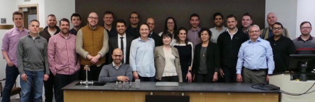 Group photo of individuals in one of the CWRU Boot Camp programs