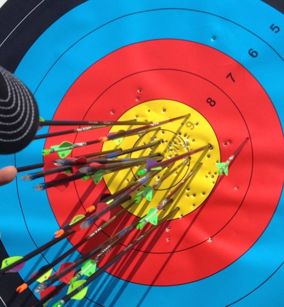 Sam Arlia's arrows in the bull's-eye