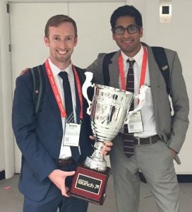 Punkaj Ahuja and Patrick Leimkuehler at Techweek Chicago