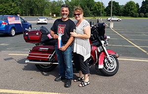 Sam Arlia and his wife