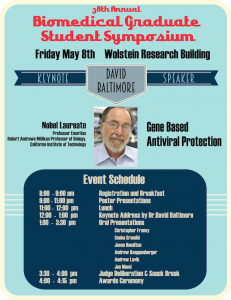 Biomedical Graduate Student Symposium flyer
