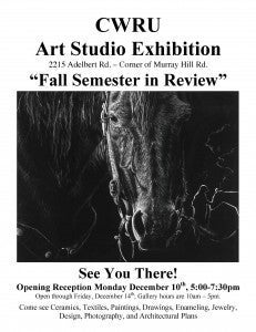 CWRU Art Studio Fall Semester In Review 2012 231x300