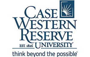 CWRU stacked logo with tagline