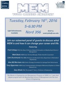 MEM Career Awakens Open House