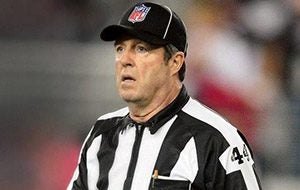 Jeff Rice officiating NFL game