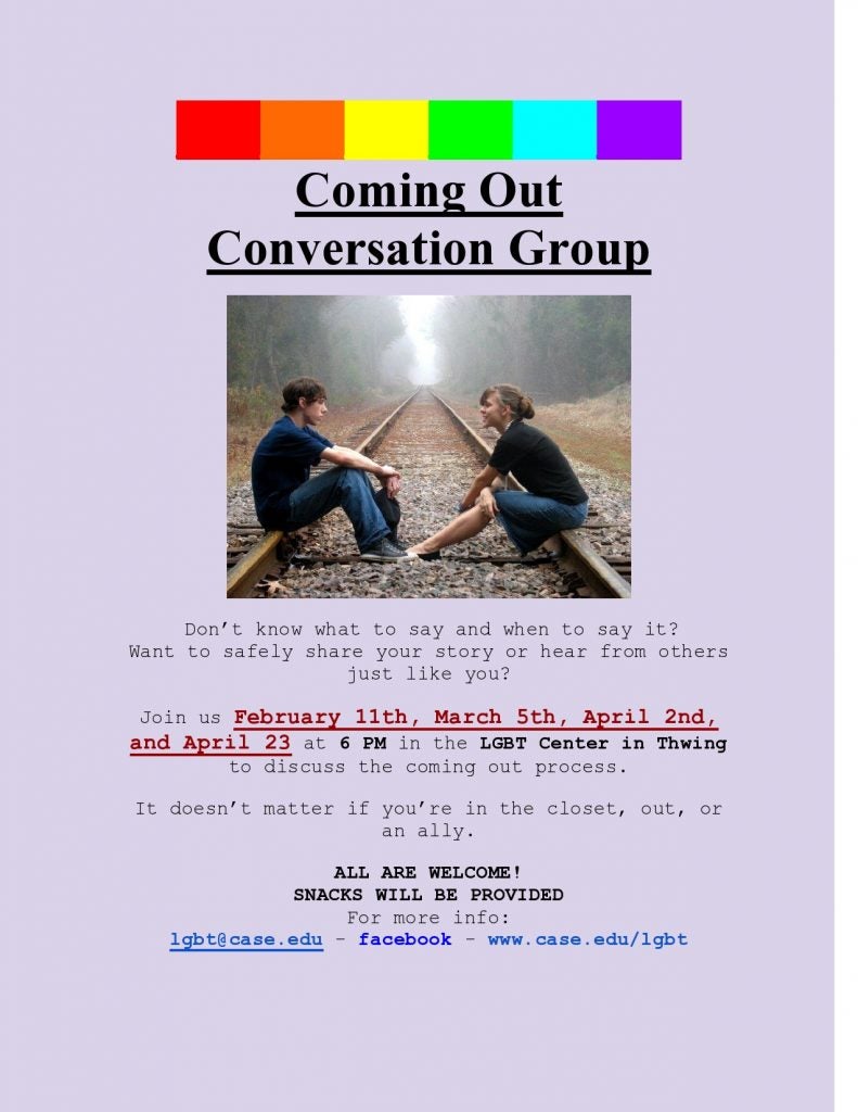 coming out group CWRU