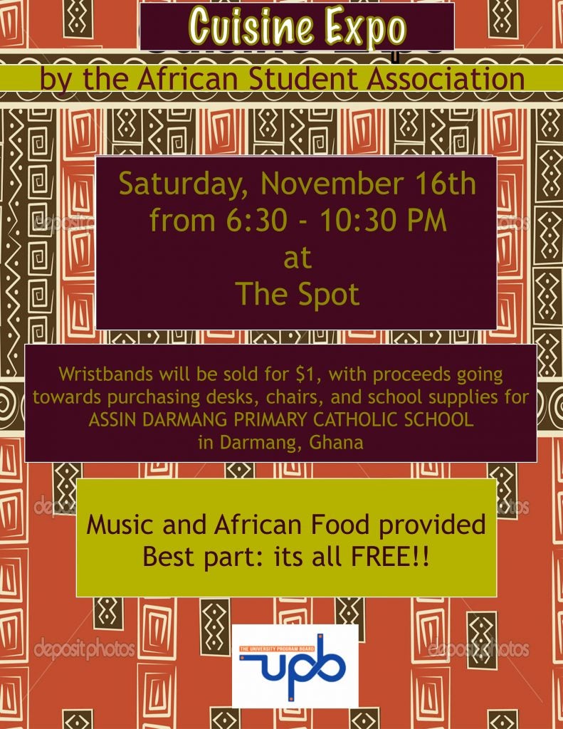 Cuisine expo flier