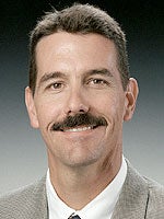 headshot of CWRU athletic director Dave Diles