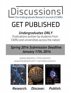 Discussions Spring Submission Flyer