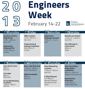 E-week Calendar