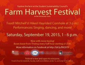 Farm Harvest Festival 2015 flyer
