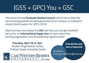 GSC flyer