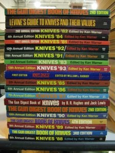 Stack of books available at annual book sale