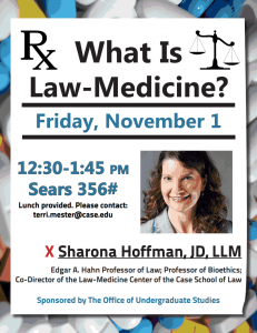 Law-Medicine Flyer
