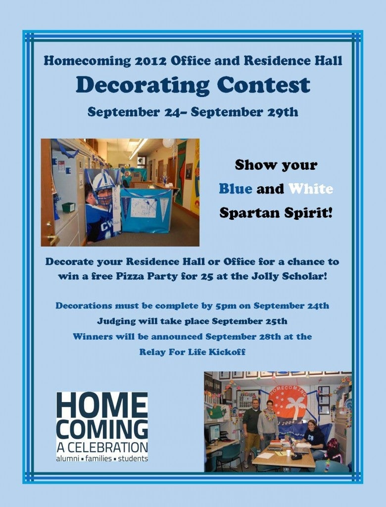 Homecoming 2012 Decorating Contect Flyer 780x1024