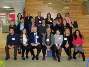 Group picture of international visitors for EducationUSA Leadership Institutes