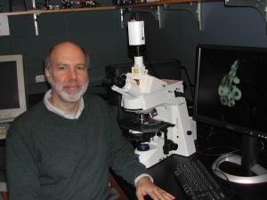David Katz in a lab