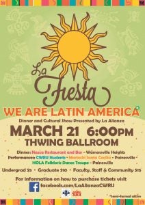 La fiesta flyer